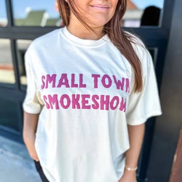 Small Town Smokeshow Puff Tee